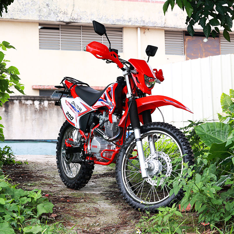 off roading motorcycle