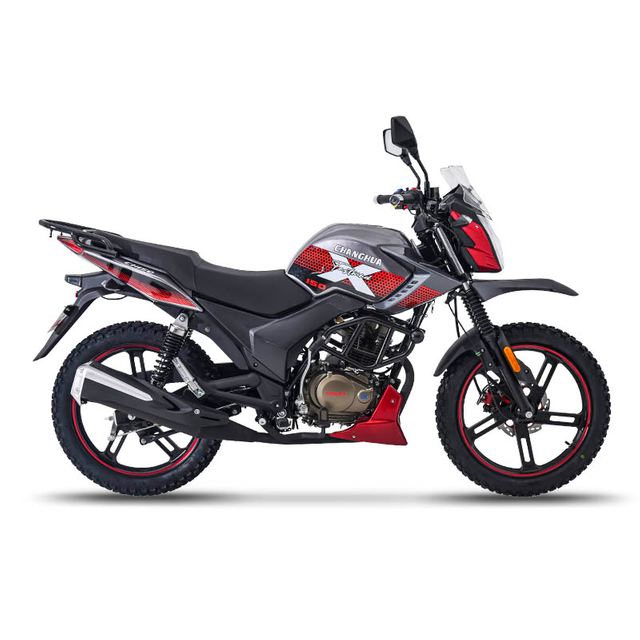 red motorcycle