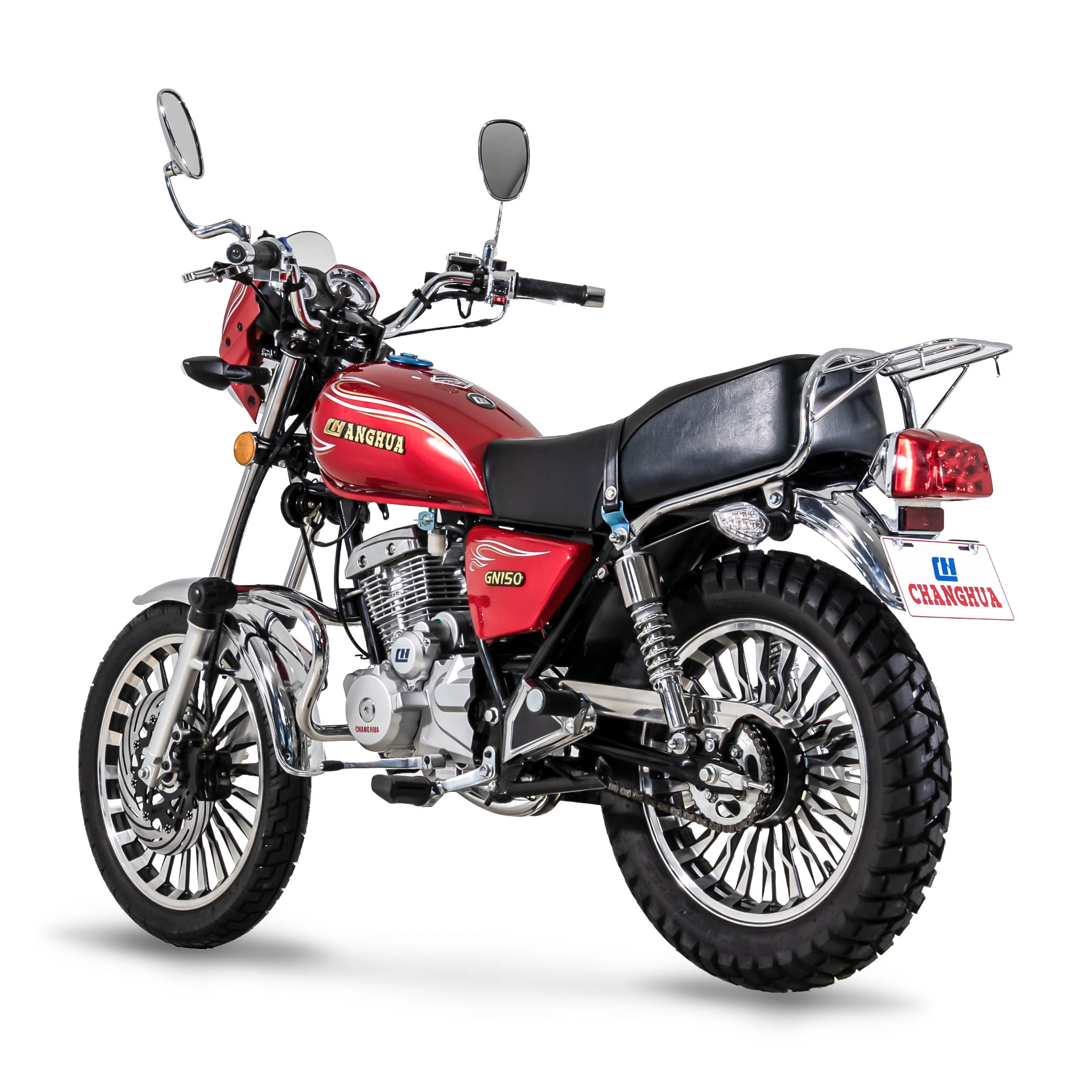 Two Wheeled Motorcycle