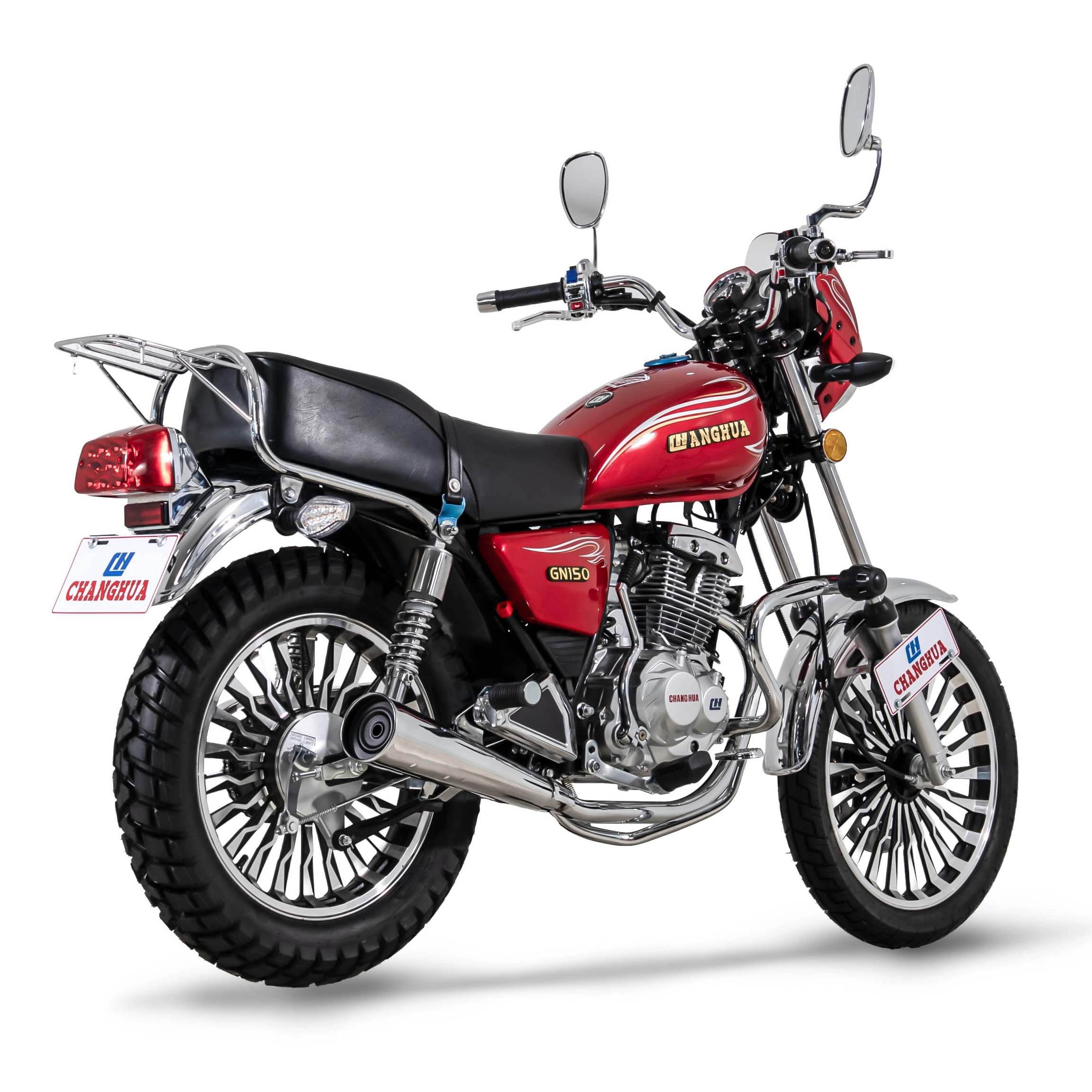 Two Wheeled Motorcycle