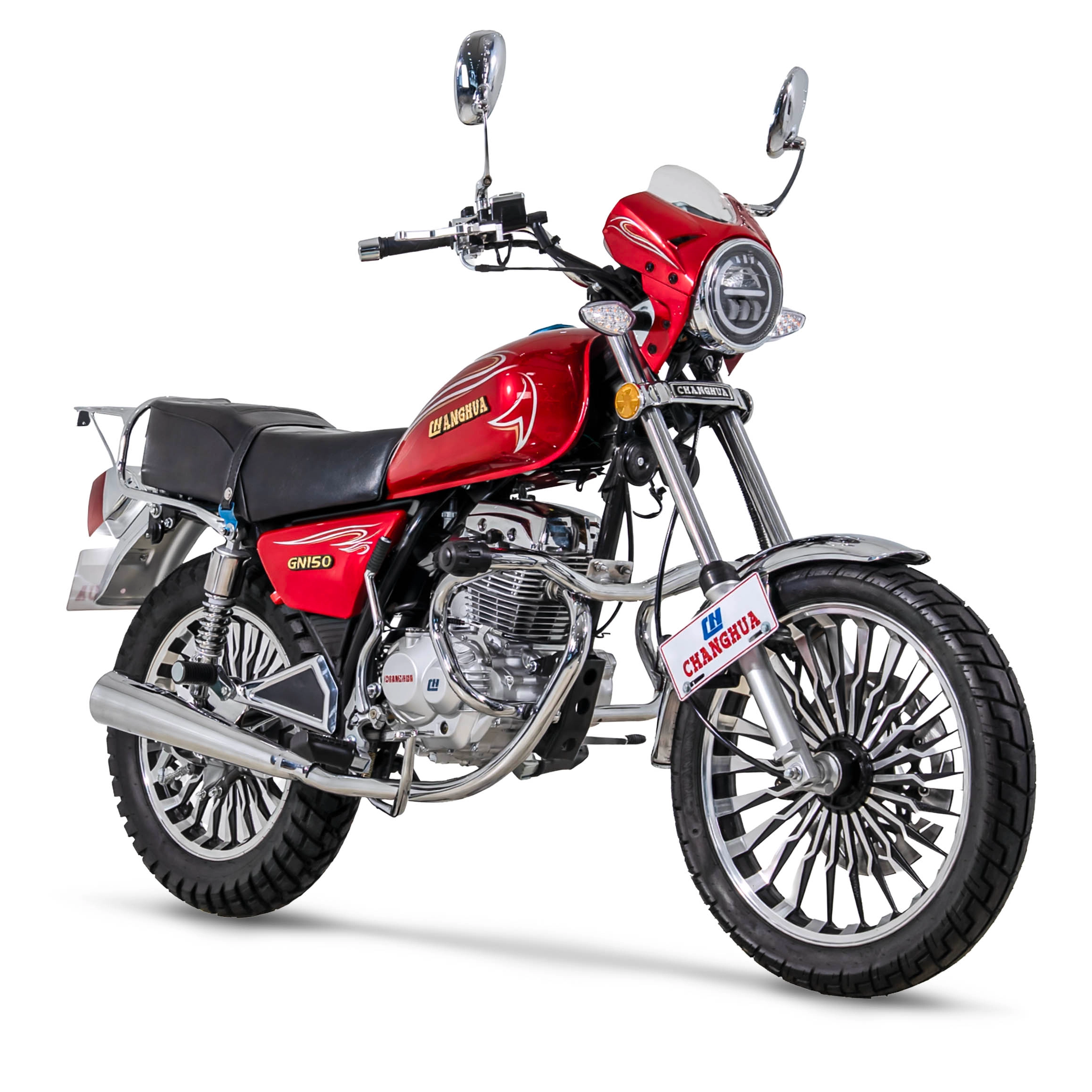 Two Wheeled Motorcycle