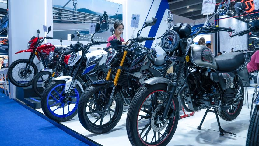 Gasoline motorcycle
