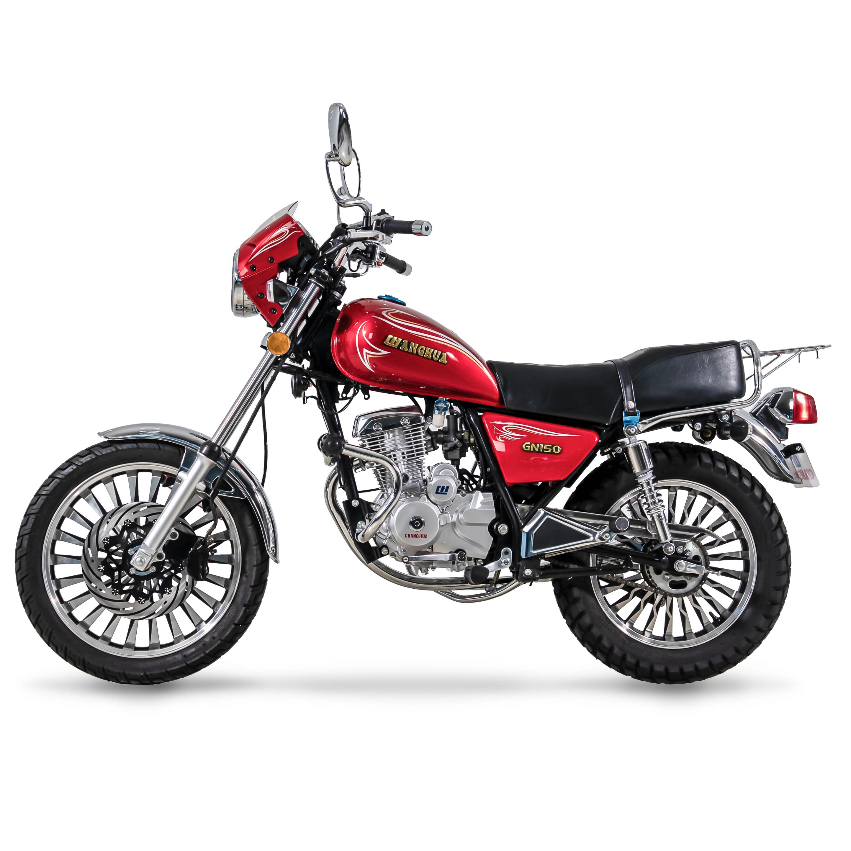 Two Wheeled Motorcycle